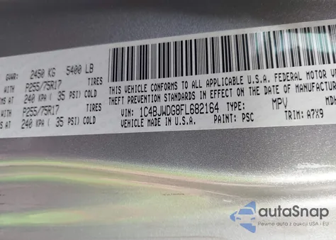 2015 Jeep Wrangler Unlimited Sport from USA, damaged, VIN 1C4BJWDG8FL682164